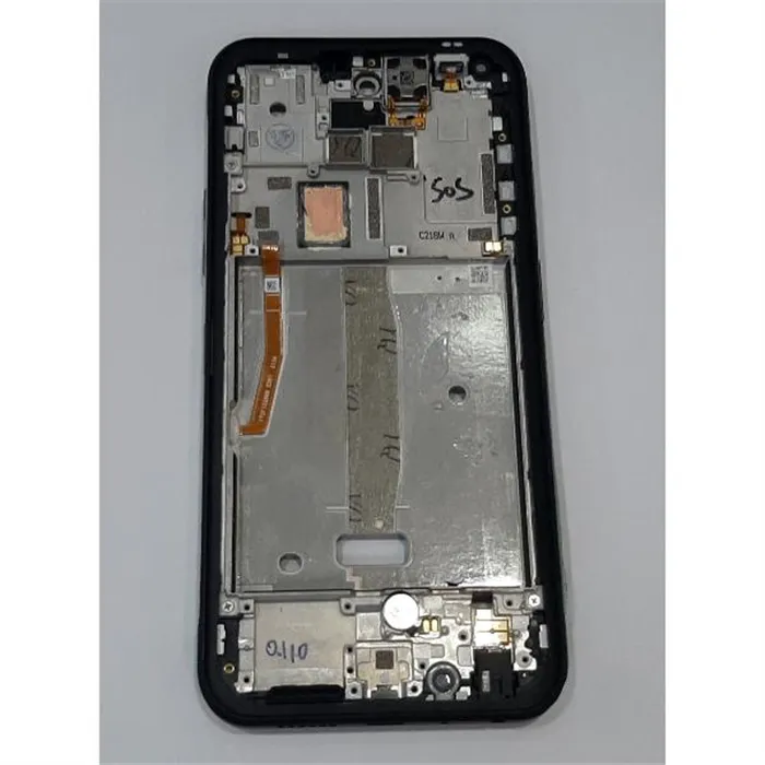 Carcasa central o marco negro para Nokia XR20 calidad premium