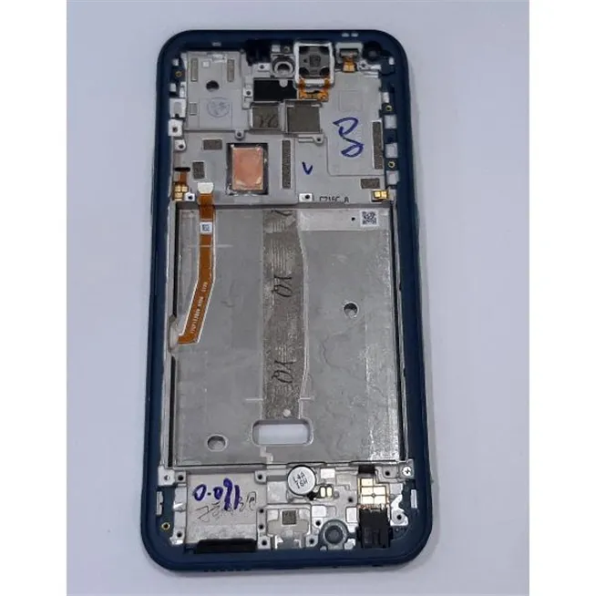 Carcasa central o marco azul para Nokia XR20 calidad premium
