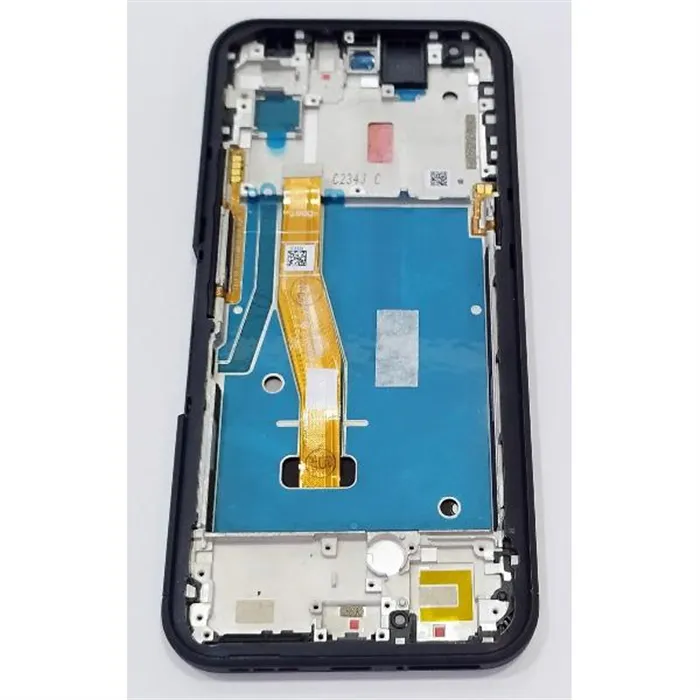 Pantalla lcd para Nokia XR21 mas tactil negro con marco negro calidad premium
