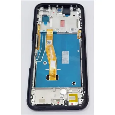 Pantalla lcd para Nokia XR21 mas tactil negro con marco negro calidad premium