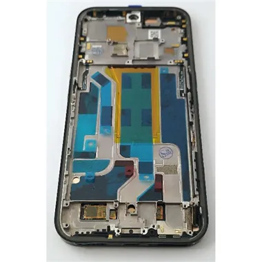 Pantalla lcd para Nothing Phone 2A mas tactil negro con marco negro calidad premium