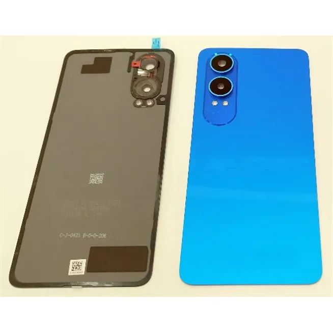 Tapa trasera o tapa bateria azul para Oneplus Nord CE 4 Lite 5G con lente de camara