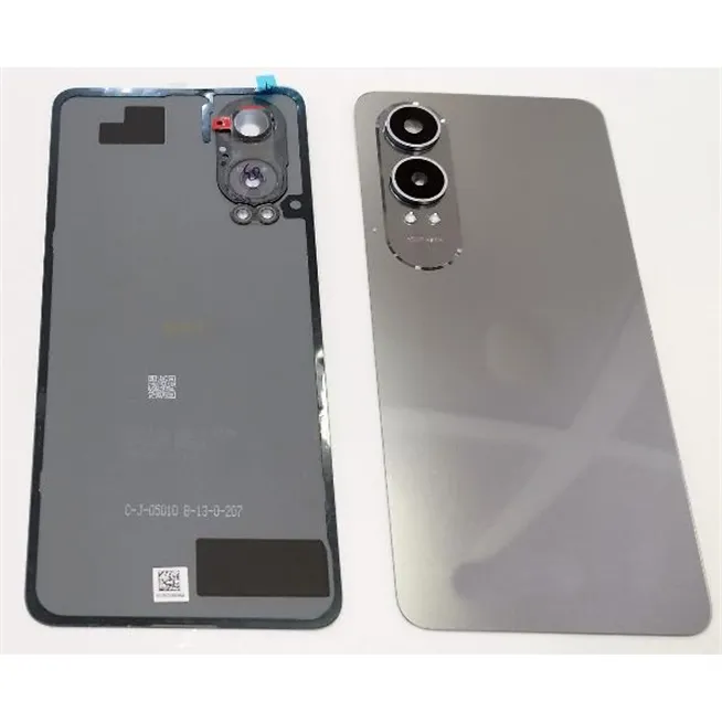 Tapa trasera o tapa bateria gris para Oneplus Nord CE 4 Lite 5G con lente de camara