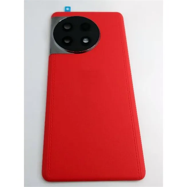 Tapa trasera o tapa bateria roja para Oneplus Ace 2 PHK110 mas cubierta camara