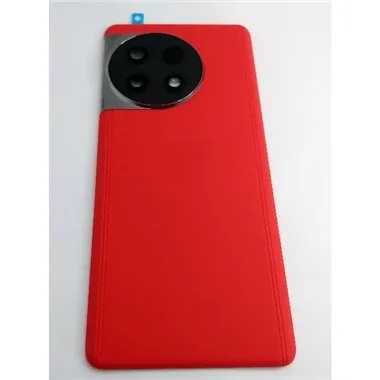 Tapa trasera o tapa bateria roja para Oneplus Ace 2 PHK110 mas cubierta camara