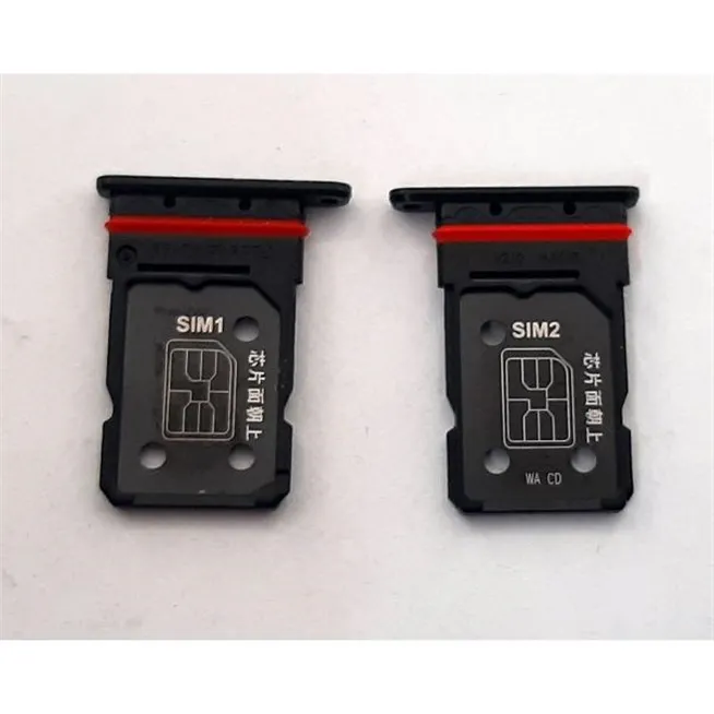 Soporte o bandeja dual sim negro para Oneplus 10 Pro calidad premium