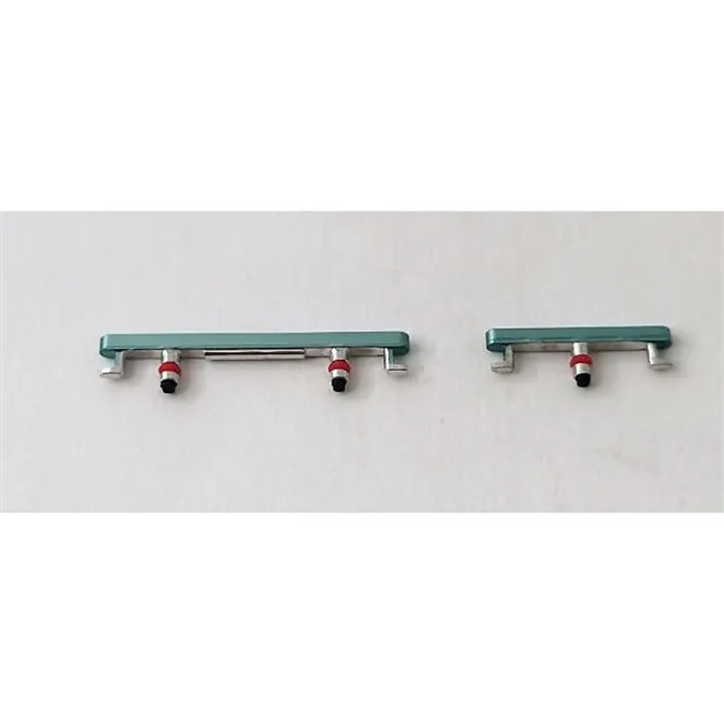 Set de 2 Botones laterales verdes para Oneplus 10 Pro calidad premium