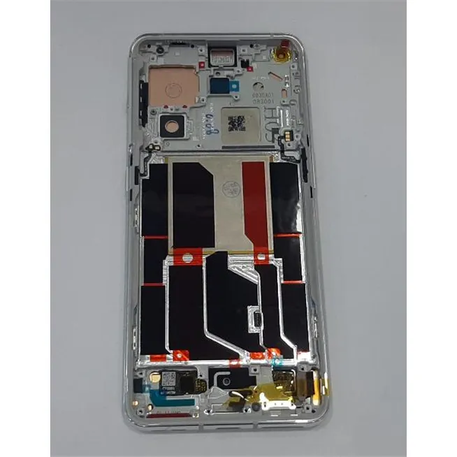 Pantalla lcd para Oneplus 10 Pro mas tactil negro mas marco plata calidad premium
