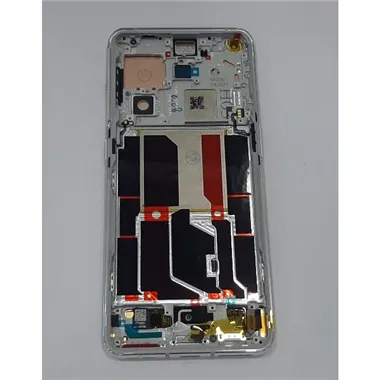 Pantalla lcd para Oneplus 10 Pro mas tactil negro mas marco plata calidad premium