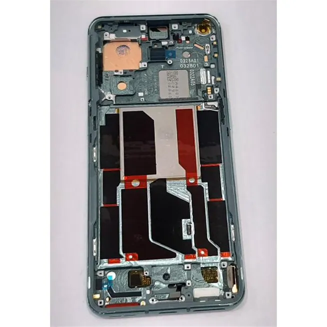 Pantalla lcd para Oneplus 10 Pro mas tactil negro mas marco verde calidad premium