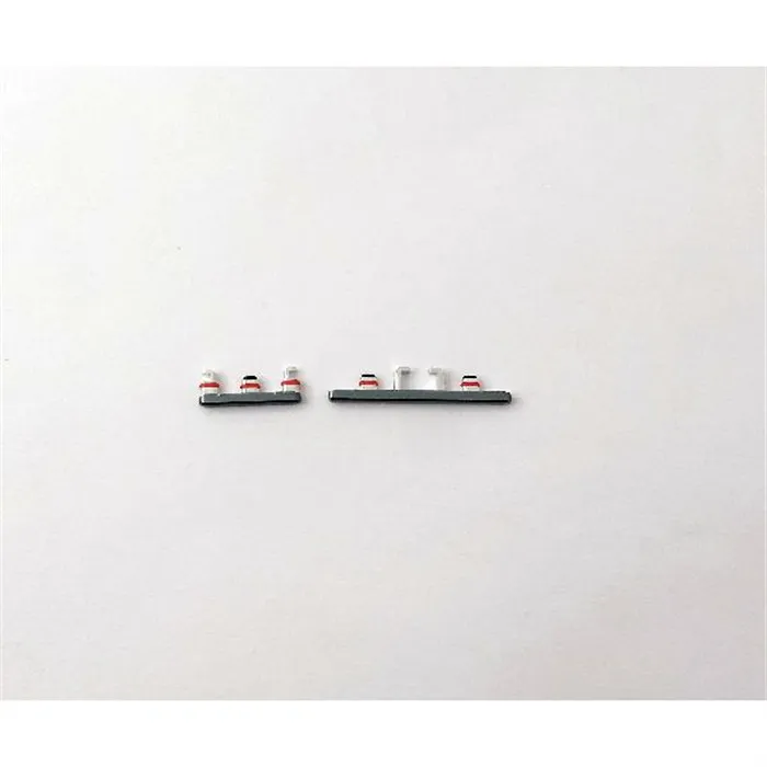 Set 2 botones laterales negros para Oneplus 10T CPH2415 calidad premium