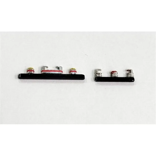 Set de 2 botones laterales negros para Oneplus 11 5G calidad premium