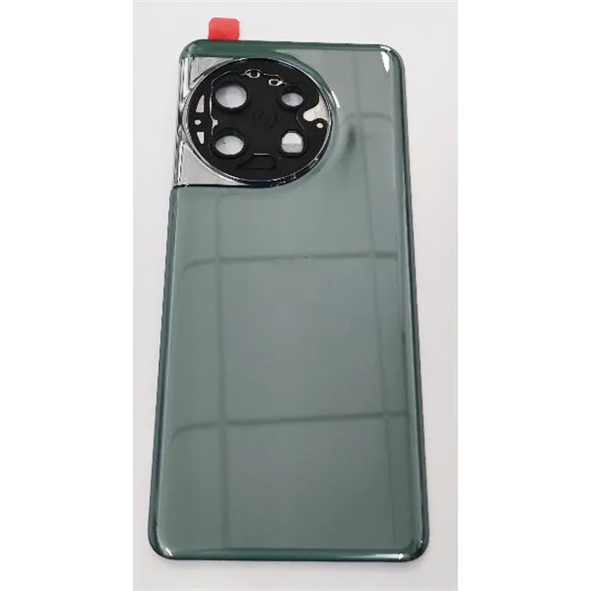 Tapa trasera o tapa bateria verde mas cubierta camara negra para OnePlus 11 5g calidad premium