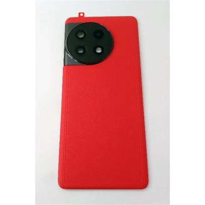 Tapa trasera o tapa bateria roja para Oneplus 11R mas cubierta camara