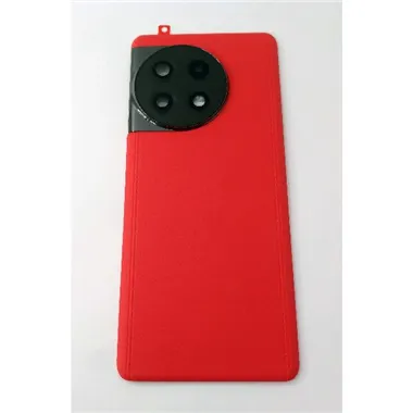 Tapa trasera o tapa bateria roja para Oneplus 11R mas cubierta camara