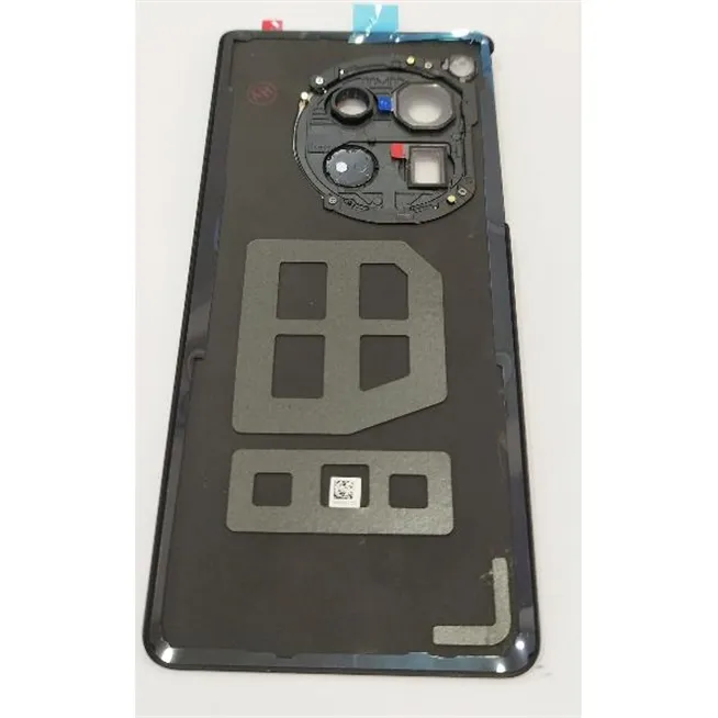 Tapa trasera o tapa bateria negra para OnePLus 12 5G mas lente de camara