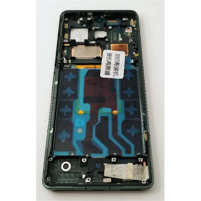 Pantalla lcd para Oneplus 12 5G mas tactil negro con marco verde calidad premium