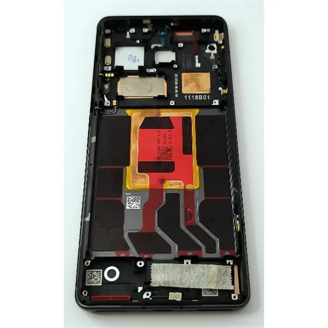 Pantalla lcd para Oneplus 12 5G mas tactil negro con marco negro calidad premium