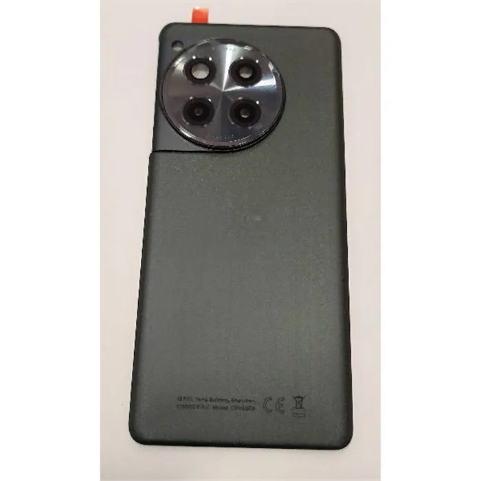 Tapa trasera o tapa bateria negra para Oneplus 12R 5G mas lente de camara