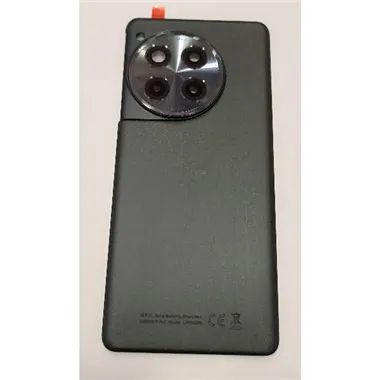 Tapa trasera o tapa bateria negra para Oneplus 12R 5G mas lente de camara