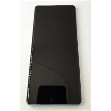 Pantalla lcd para Oneplus Ace 3 Oneplus 12R 5G mas tactil negro mas marco azul calidad premium