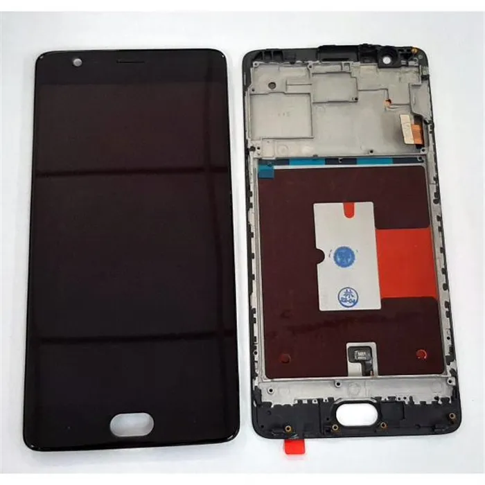 Pantalla oled para OnePlus 3T A3010 mas tactil negro mas marco negro compatible