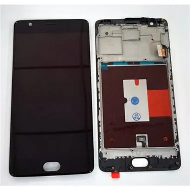 Pantalla oled para OnePlus 3T A3010 mas tactil negro mas marco negro compatible