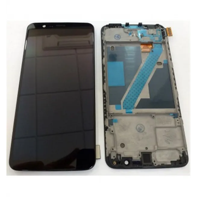 Oneplus 5T pantalla lcd + tactil negro + marco premium