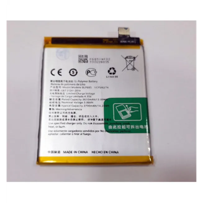 Bateria BLP685 para OnePlus 6T Oneplus 7 GM1901 GM1900 A6010 A6013 3610mAh