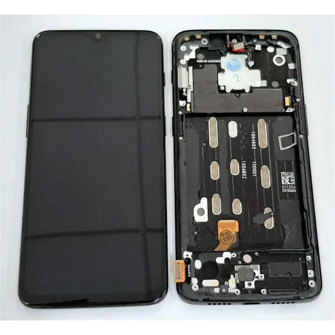 Pantalla oled para Oneplus 6T mas tactil negro mas marcop negro compatible