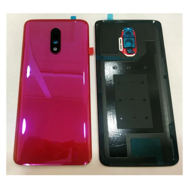 Oneplus 7 tapa trasera o tapa bateria + cubierta camara roja