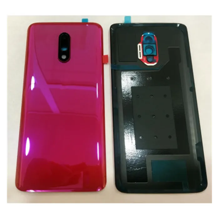 Oneplus 7 tapa trasera o tapa bateria + cubierta camara roja