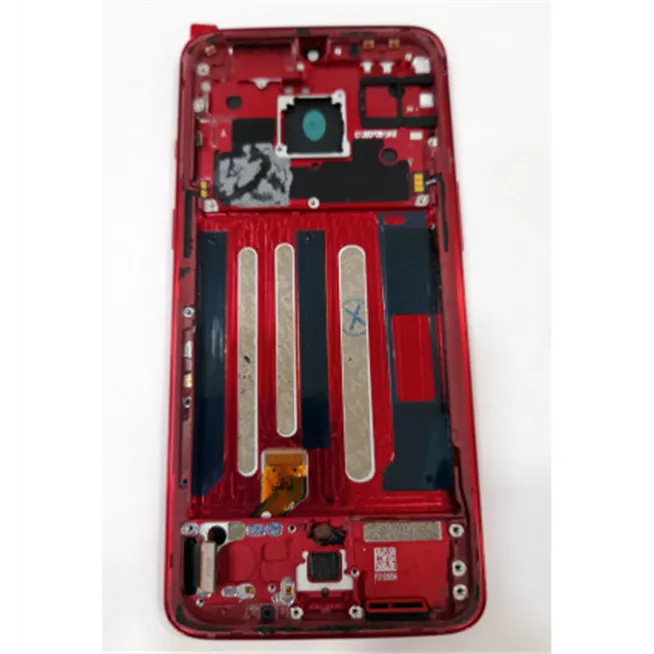 Pantalla lcd para Oneplus 7 mas tactil negro mas marco rojo calidad premium