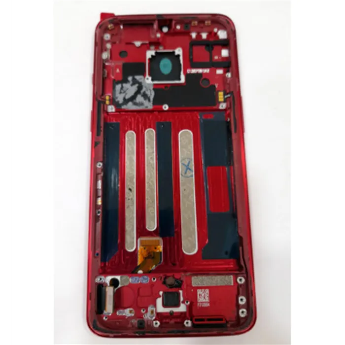 Pantalla lcd para Oneplus 7 mas tactil negro mas marco rojo calidad premium