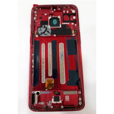 Pantalla lcd para Oneplus 7 mas tactil negro mas marco rojo calidad premium