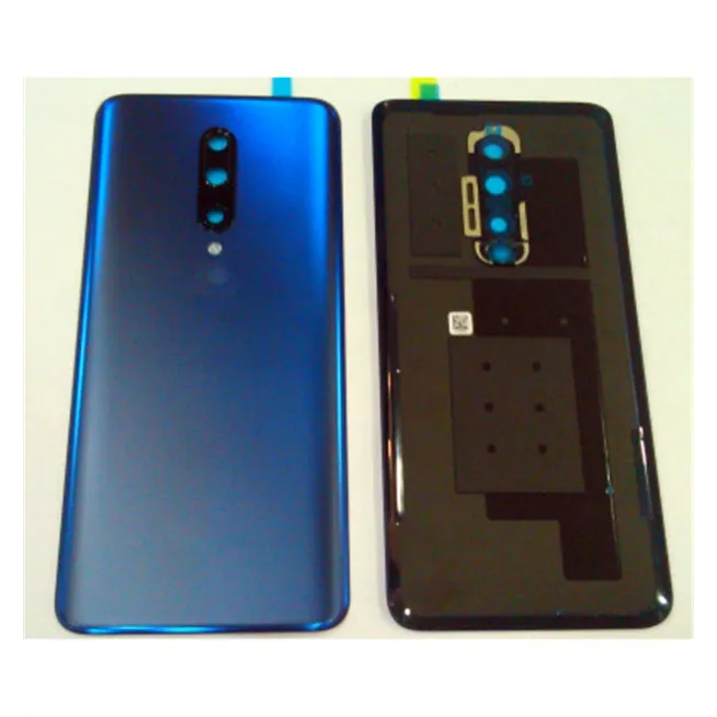 Tapa trasera o tapa bateria azul marino para Oneplus 7 Pro mas cubierta camara