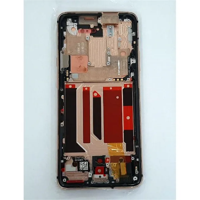 Pantalla lcd para Oneplus 7 Pro 2011100058 mas tactil negro mas marco dorado Service Pack