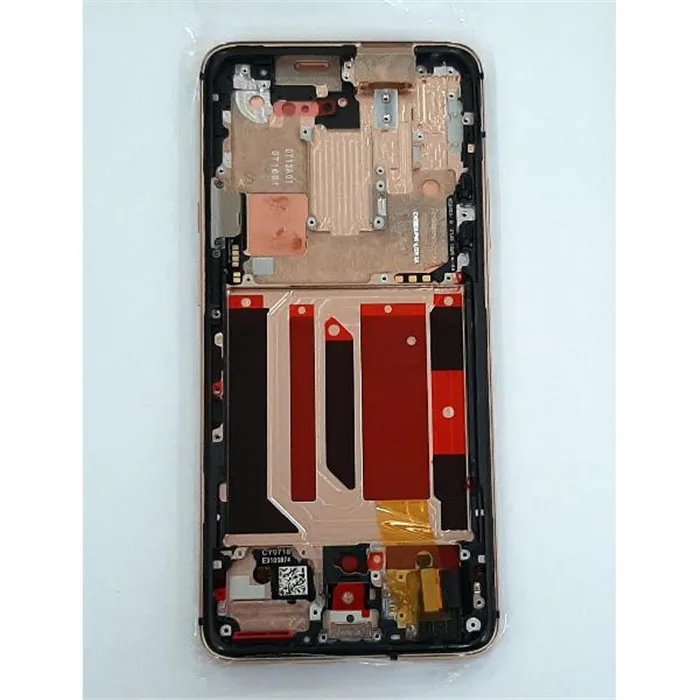 Pantalla lcd para Oneplus 7 Pro 2011100058 mas tactil negro mas marco dorado Service Pack