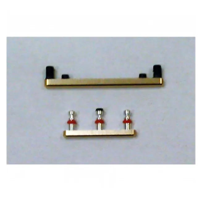 Set 2 botones laterales dorados para Oneplus 7 Pro