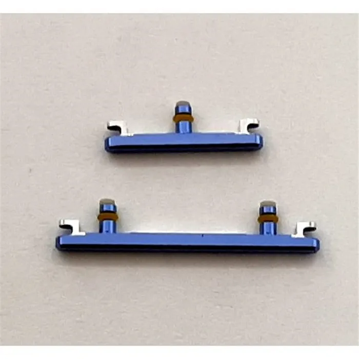 Set 2 botones azules para Oneplus 7T calidad premium