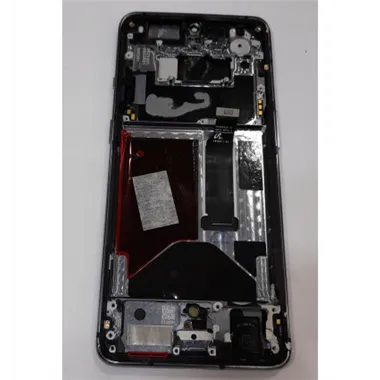 Pantalla lcd para Oneplus 7T mas tactil negro mas marco gris calidad premium
