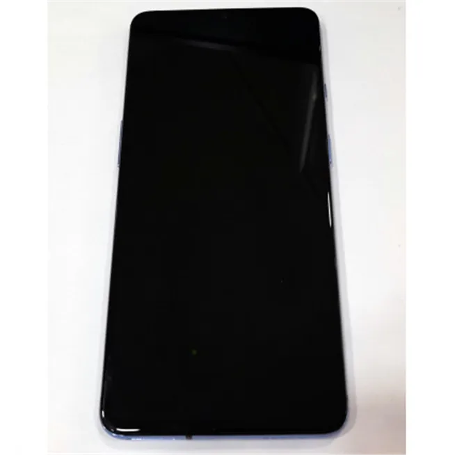 Pantalla lcd para Oneplus 7T mas tactil negro mas marco azul calidad premium