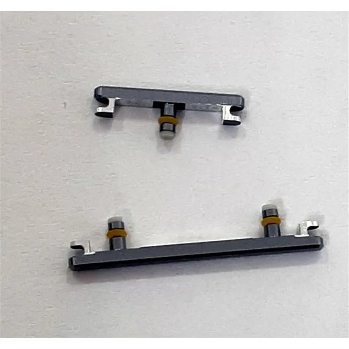 Set 2 botones platas para Oneplus 7T calidad premium