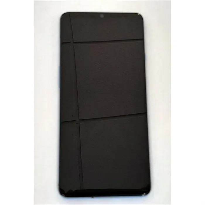 Pantalla oled para Oneplus 7T mas tactil negro mas marco azul compatible