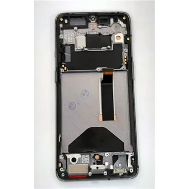 Pantalla lcd para Oneplus 7T mas tactil negro mas marco gris compatible