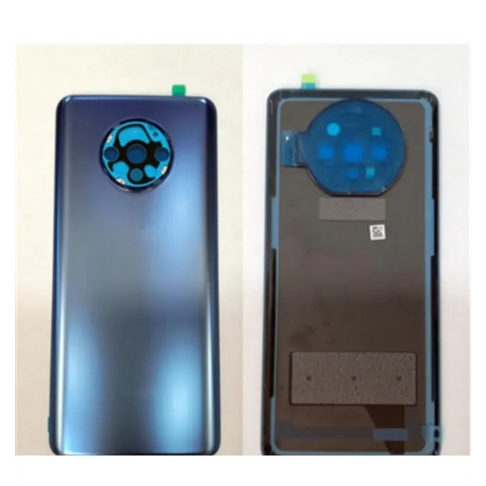 Tapa trasera o tapa bateria azul para Oneplus 7T mas lente camara