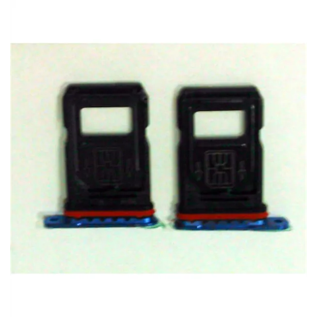 Soporte o bandeja SIM azul para Oneplus 7T Pro calidad premium