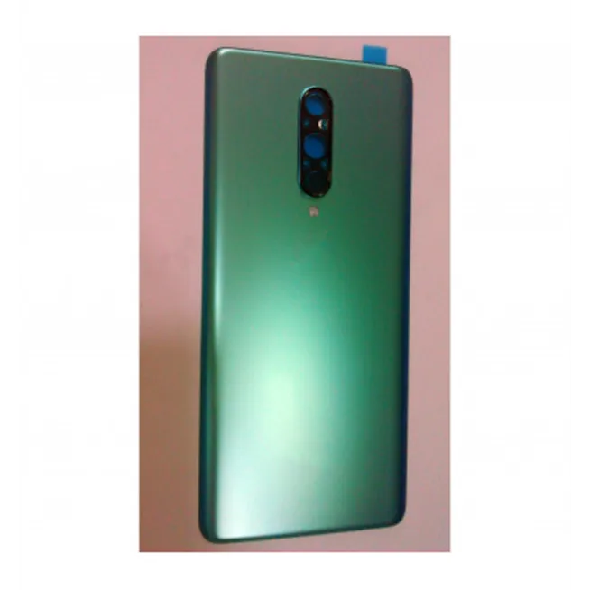 Tapa trasera o tapa de batería verde para Oneplus 8 con cubierta camara
