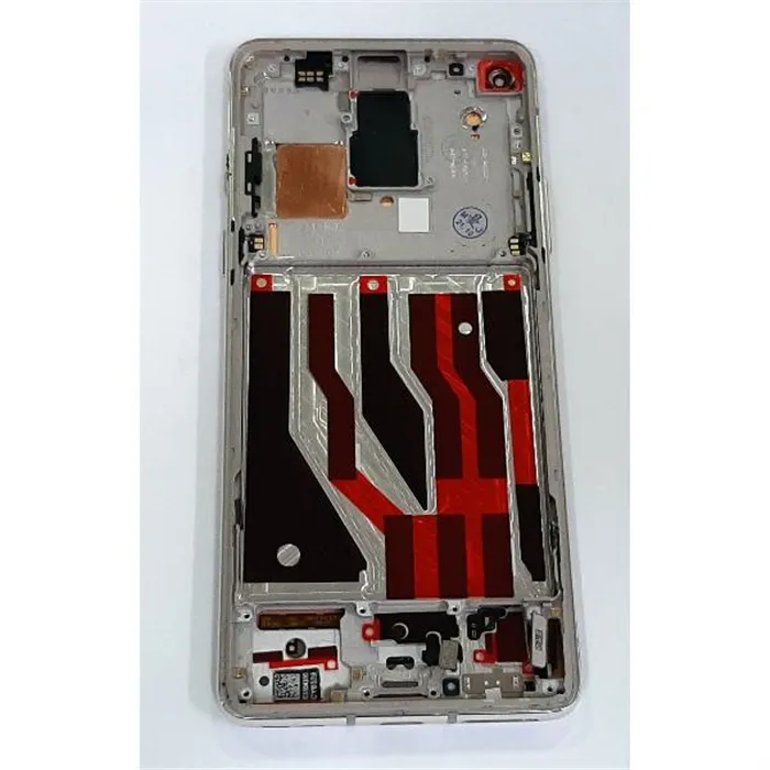Pantalla LCD para Oneplus 8 mas tactil negro mas marco plata calidad premium