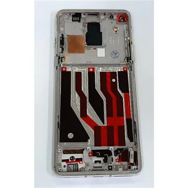 Pantalla LCD para Oneplus 8 mas tactil negro mas marco plata calidad premium
